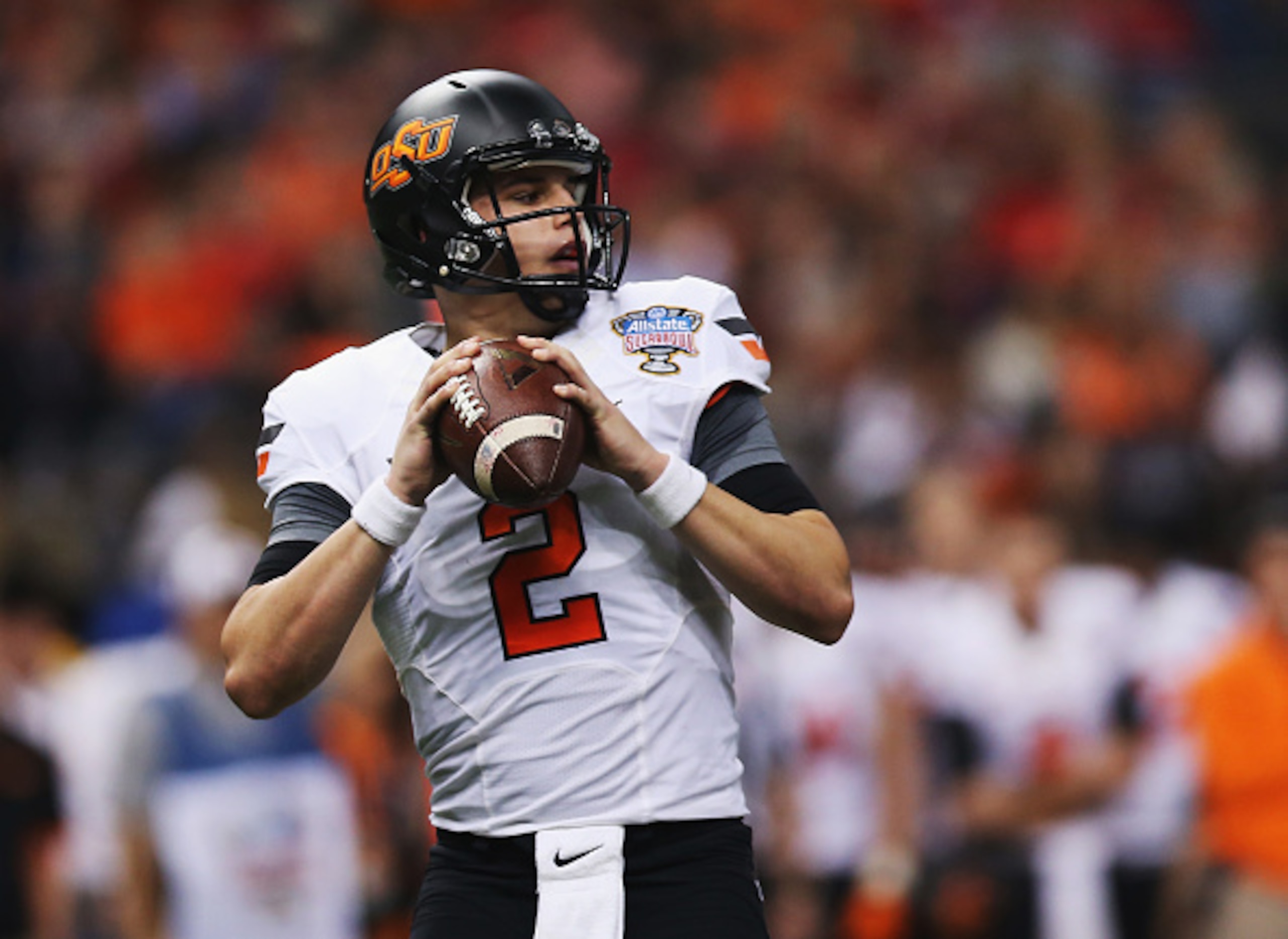 Oklahoma State quarterback Mason Rudolph