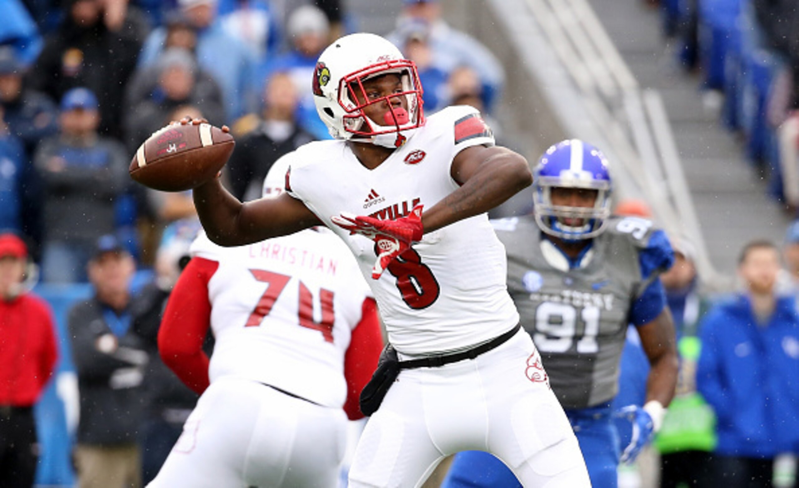 Louisville quarterback Lamar Jackson