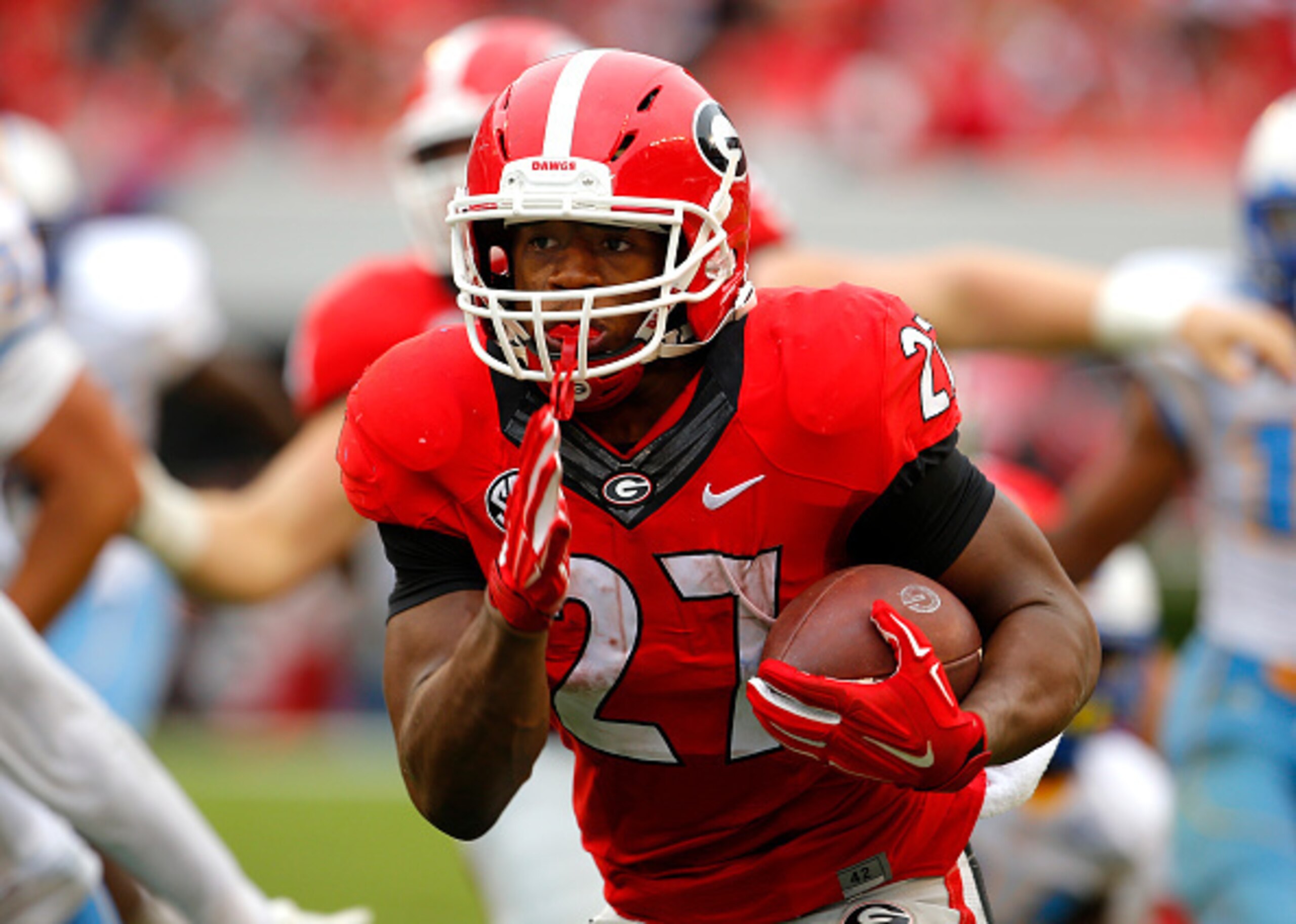 Georgia running back Nick Chubb