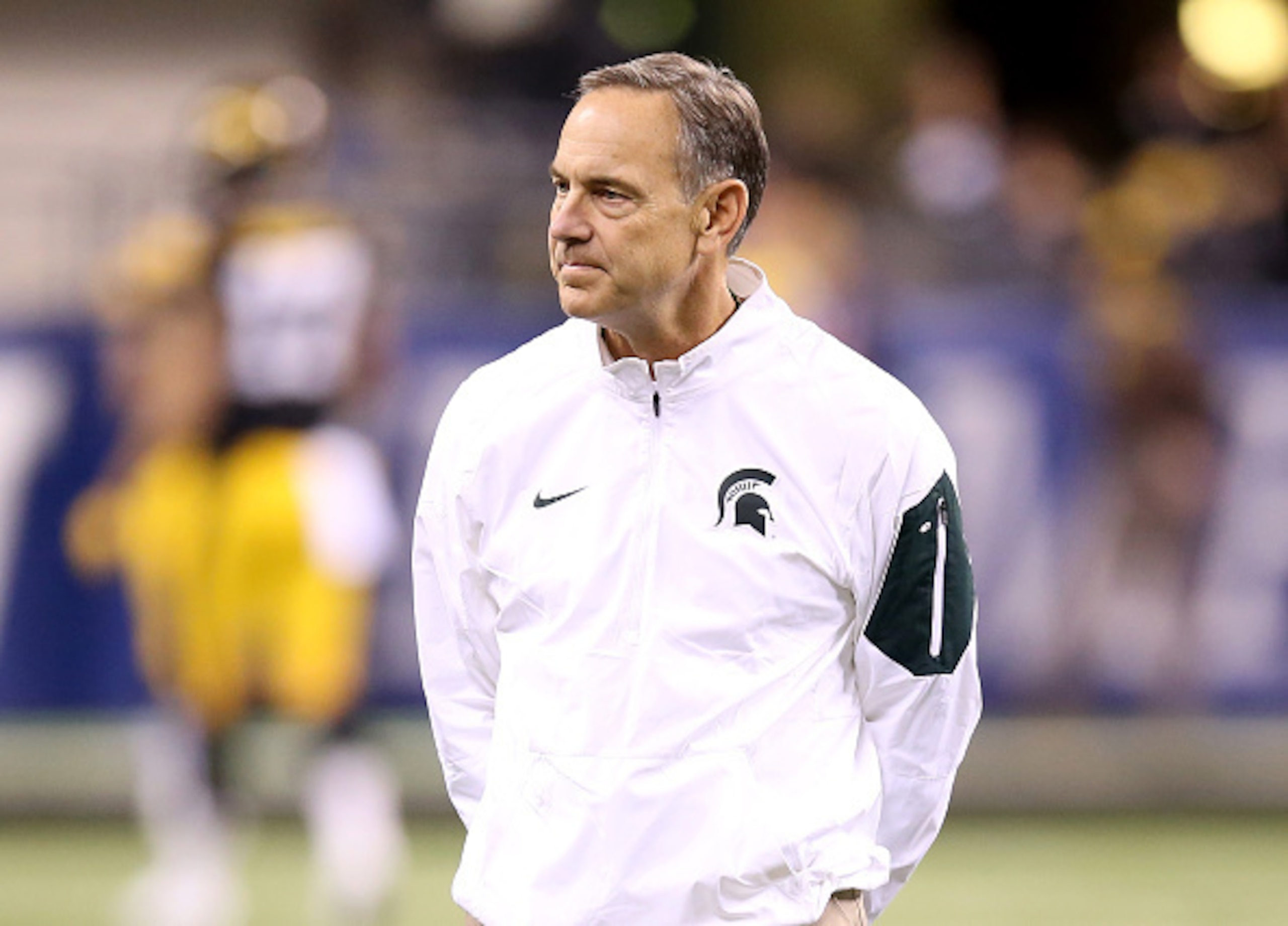 Michigan State head coach Mark Dantonio