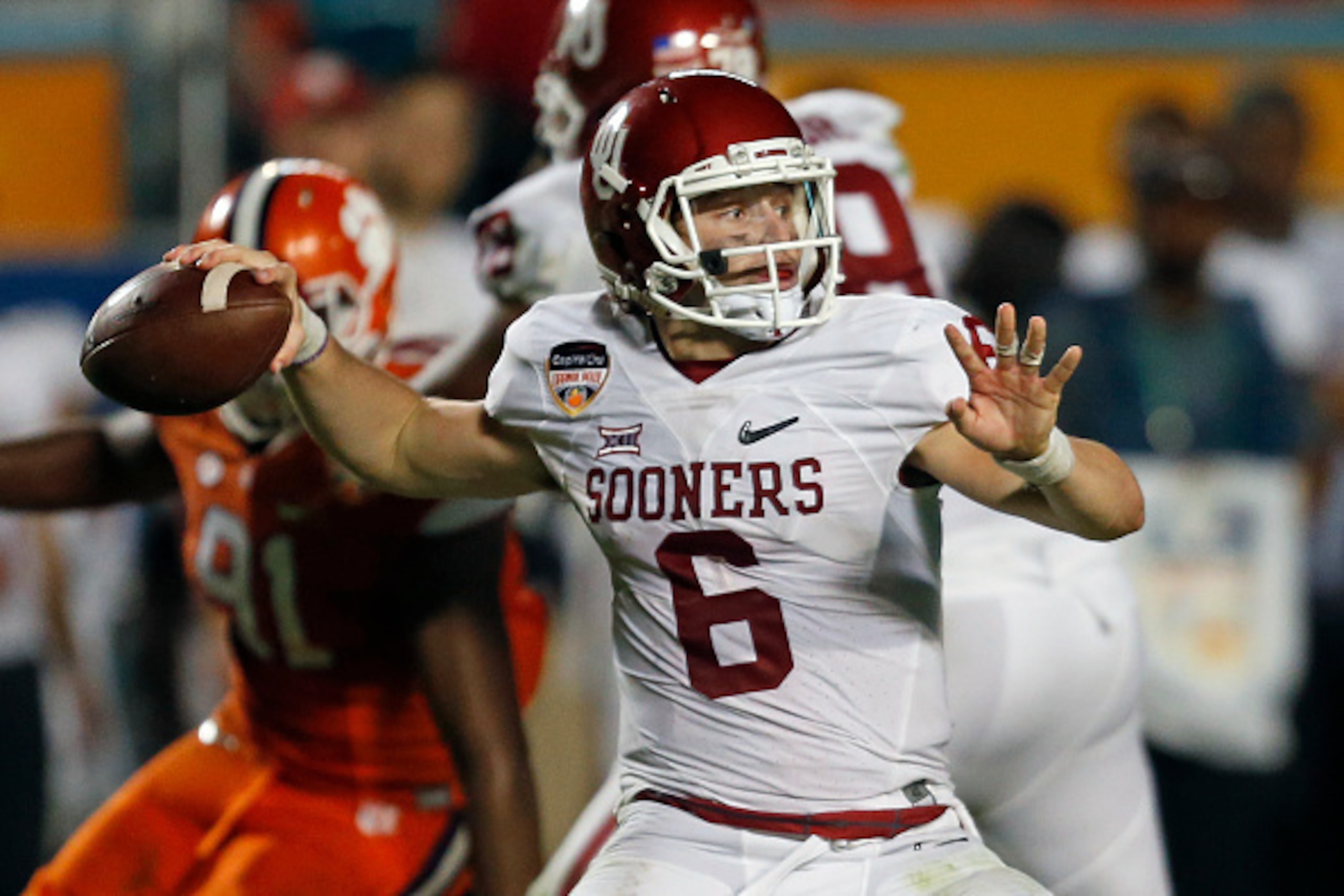 Oklahoma quarterback Baker Mayfield