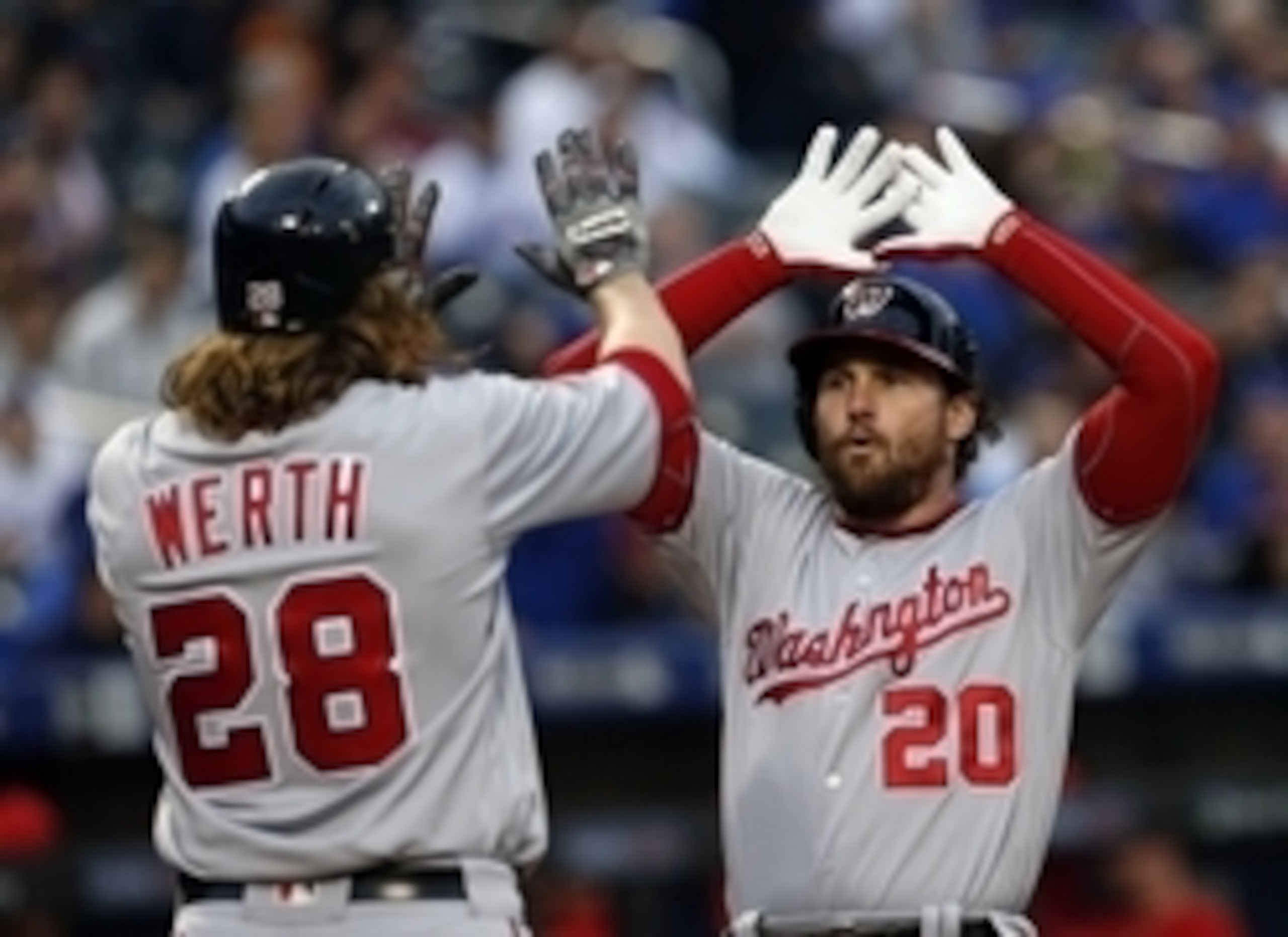 Jayson Werth (left) and Daniel Murphy