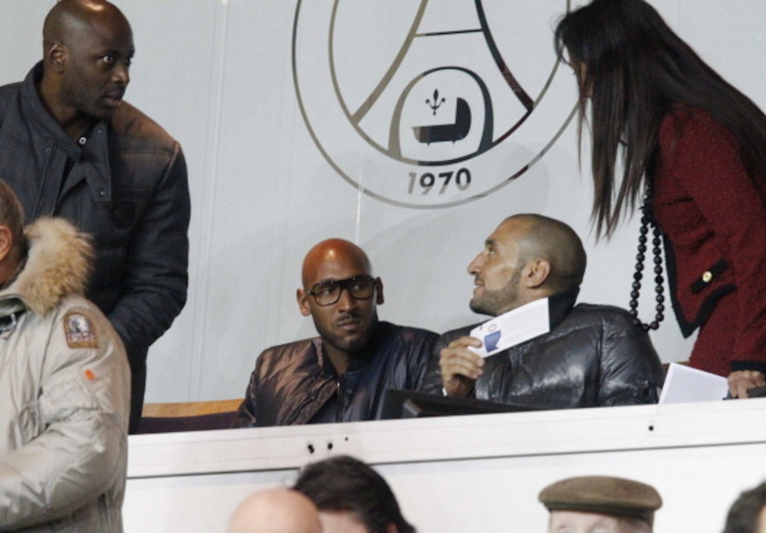 Anelka back watching his former club.