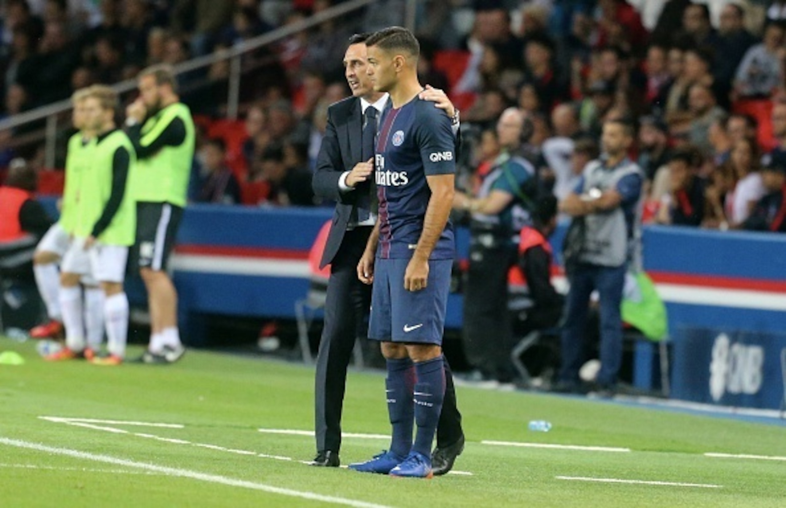Ben Arfa making his home debut against Metz.