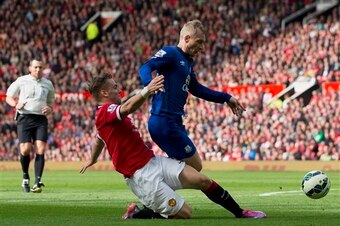 Luke Shaw in his first United campaign.