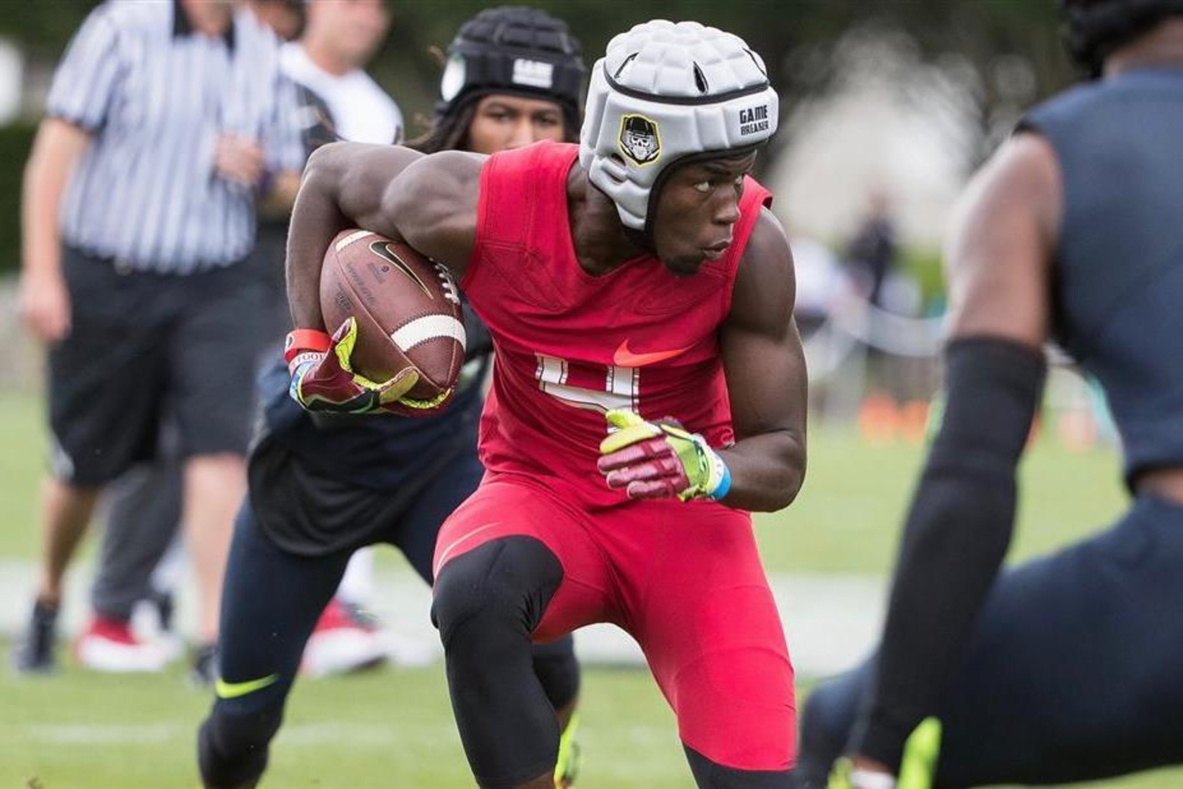 Wide receiver Jerry Jeudy is a 247Sports composite 4-star athlete. Are Jeudy and a few other athletes potentially a breakout 2016 season away from earning a fifth star on their recruiting profiles? Wide receiver Jerry Jeudy is a 247Sports composite 4-star athlete. Are Jeudy and a few other athletes potentially a breakout 2016 season away from earning a fifth star on their recruiting profiles?