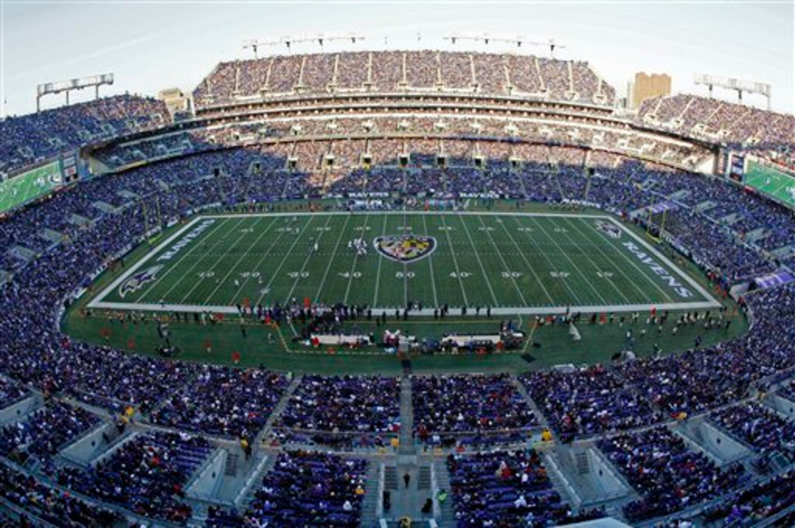 M&T Bank Stadium is home to the Ravens.