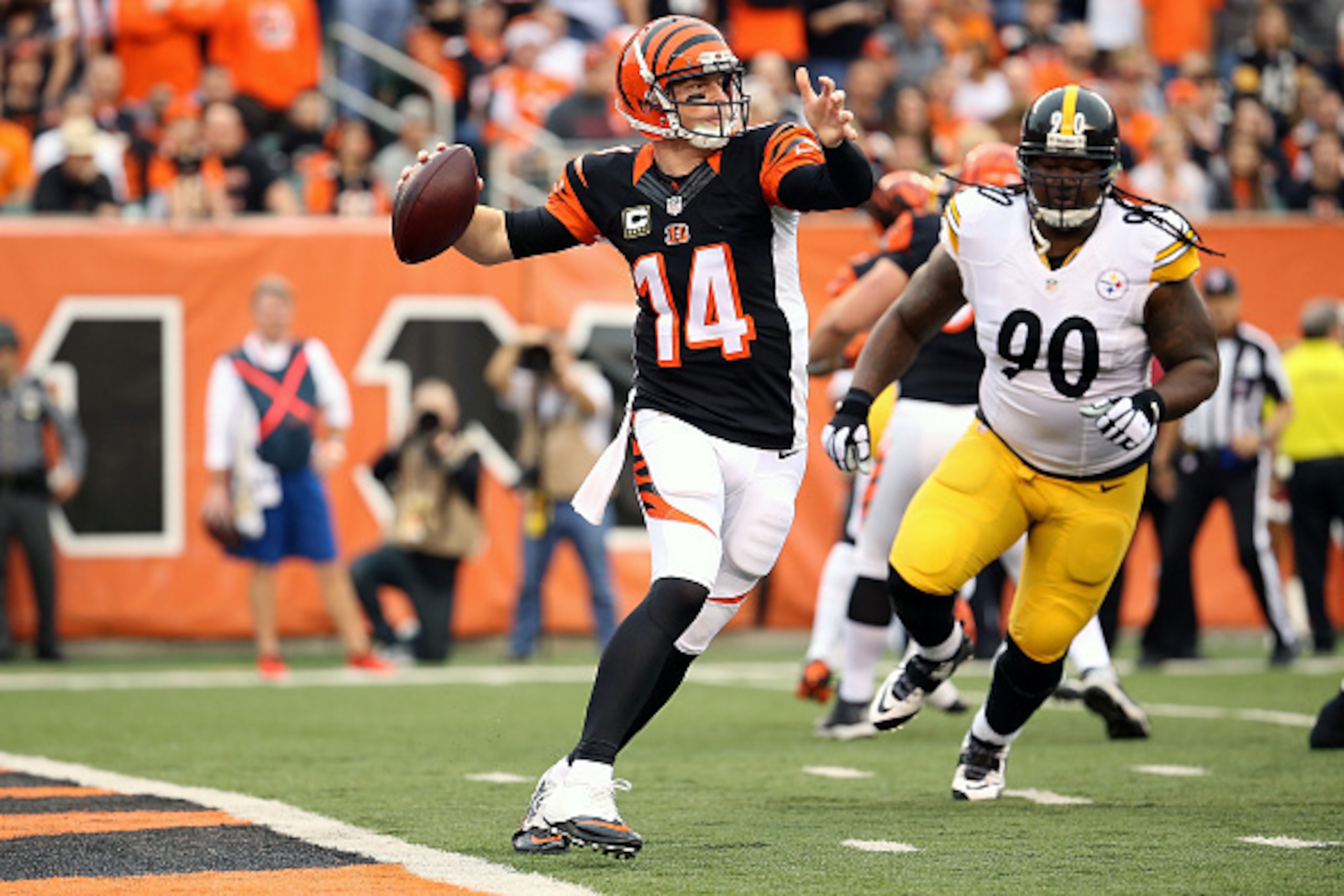 Cincinnati's Paul Brown Stadium has been the site of some epic AFC North battles.
