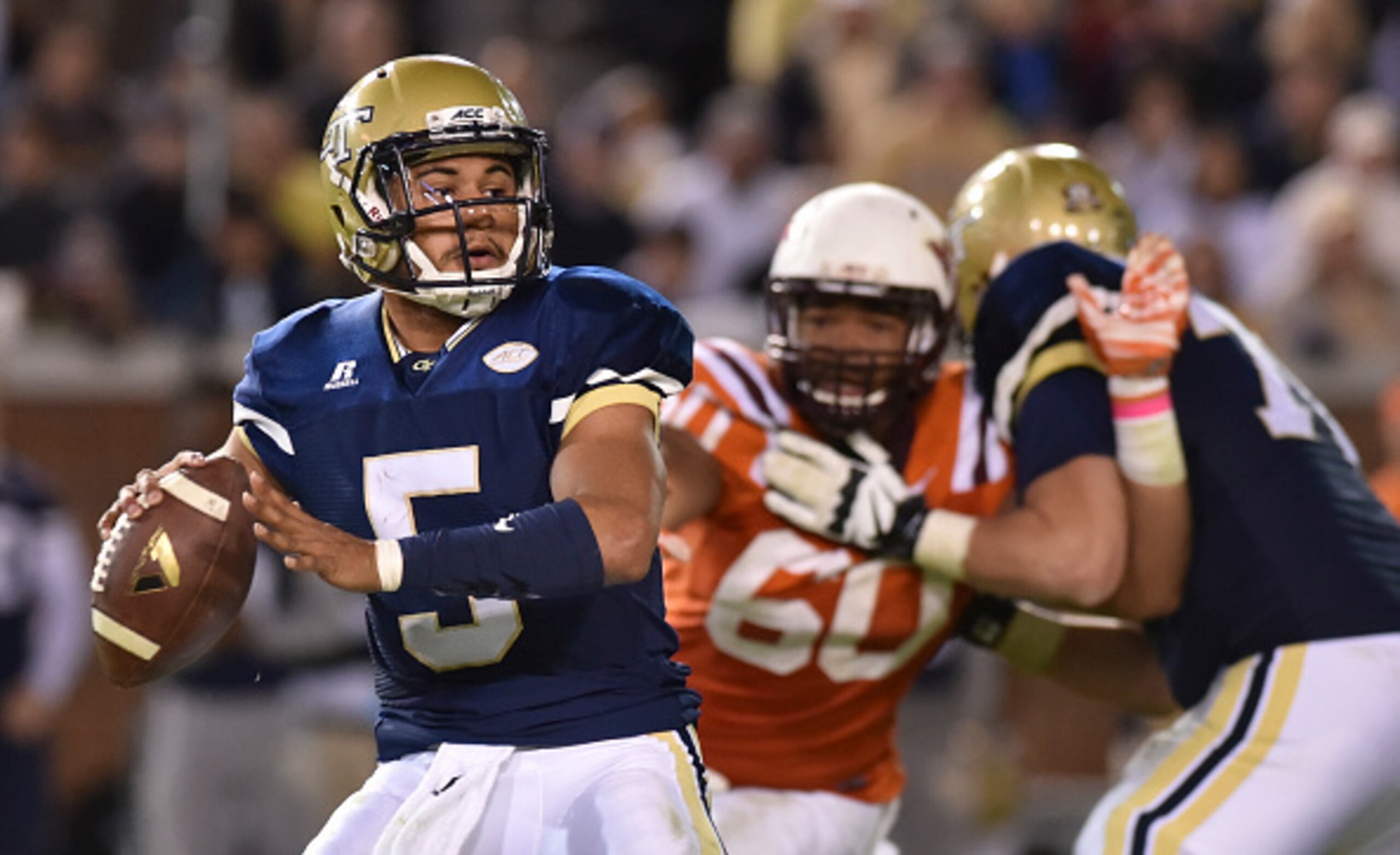Can dual-threat quarterback Justin Thomas lead a re-emergence of a Georgia Tech run game that wasn't up to snuff a year ago?
