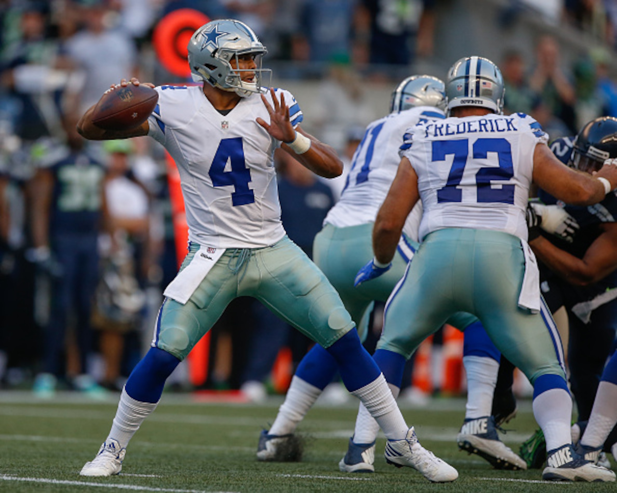 Rookie QB Dak Prescott appears likely to lead the Cowboys early in 2016.