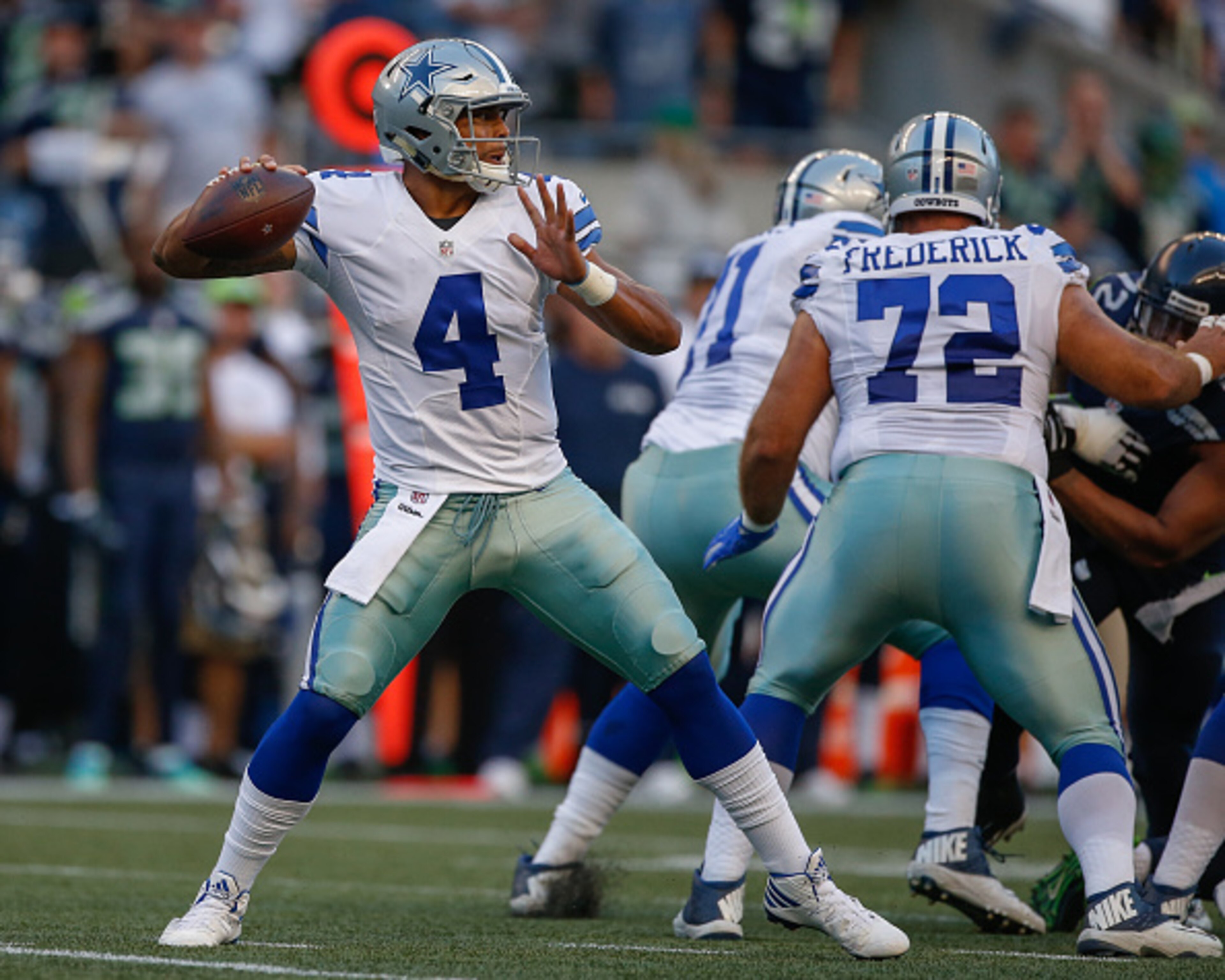 Rookie QB Dak Prescott appears likely to lead the Cowboys early in 2016. Rookie QB Dak Prescott appears likely to lead the Cowboys early in 2016.