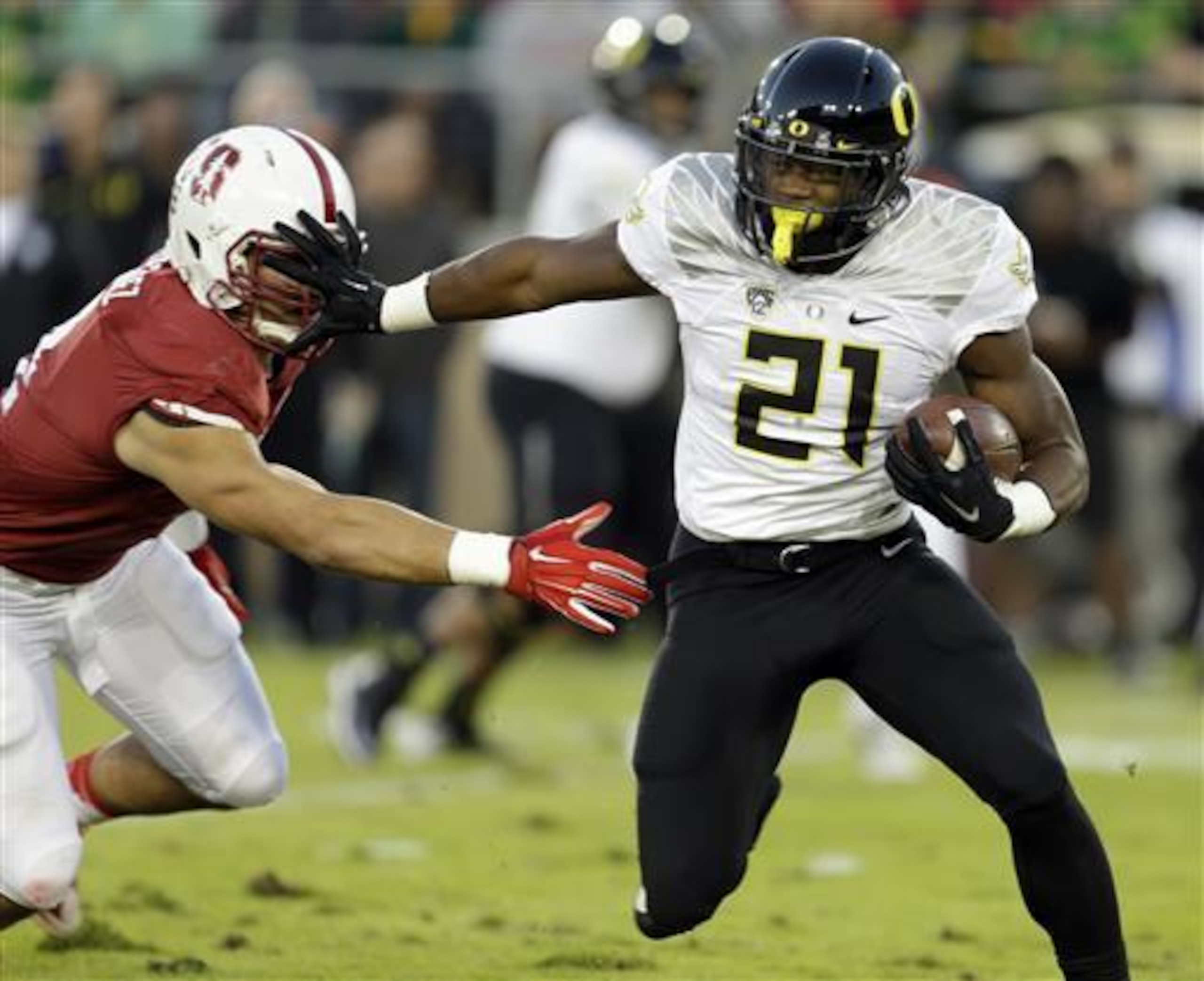 Royce Freeman is one of the nation's top tailbacks.