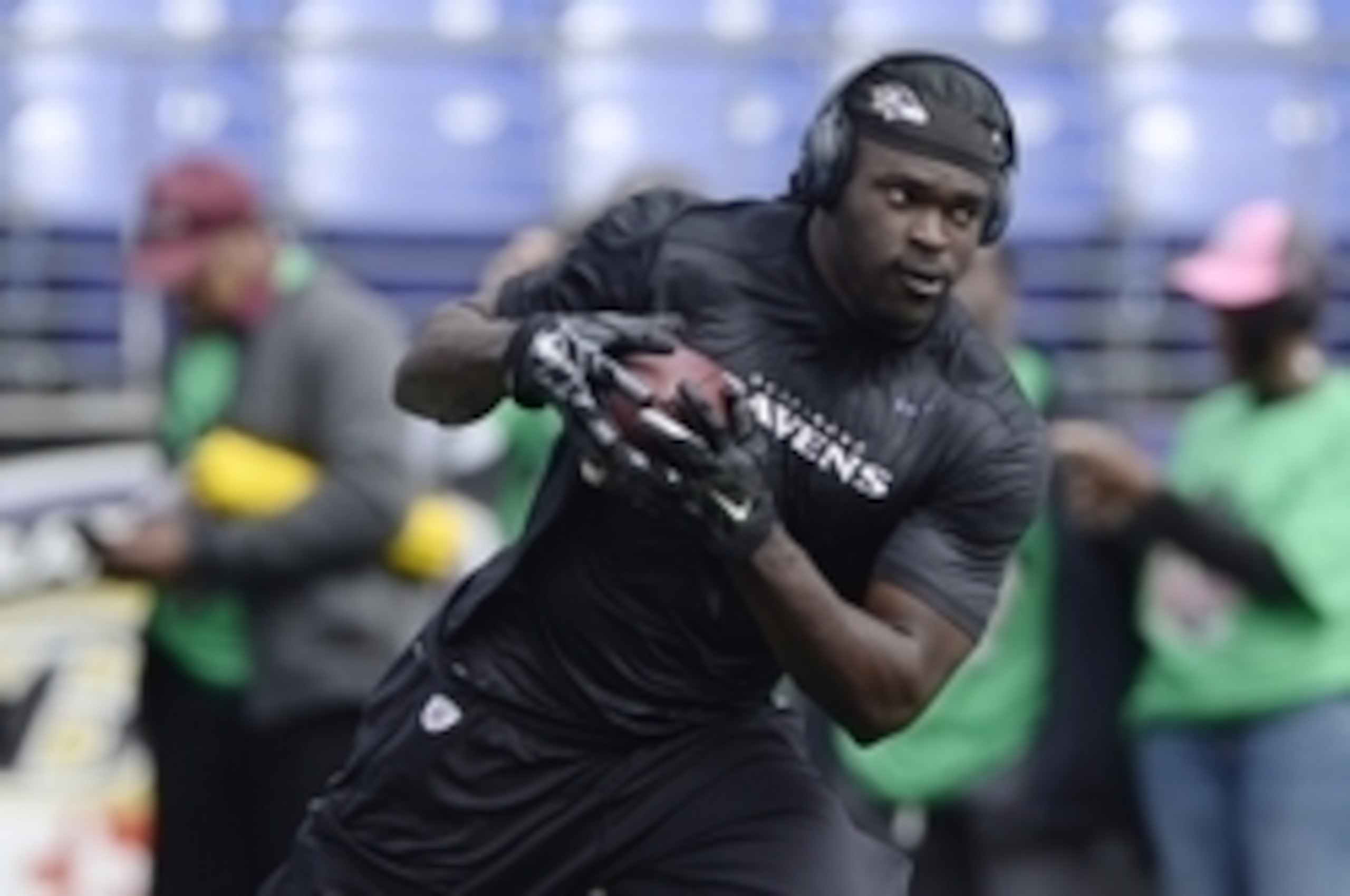 Breshad Perriman might have the most raw talent in Baltimore's wide receiver corps.