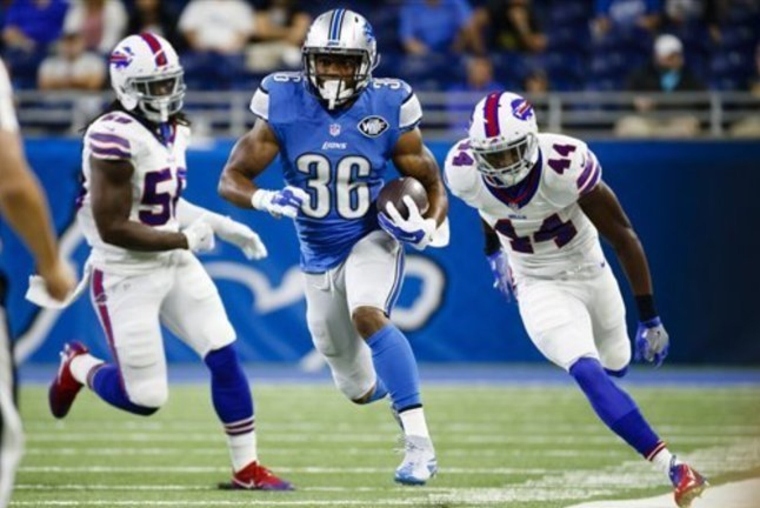 Lions RB Dwayne Washington