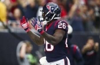 Lamar Miller won't have to call for the ball very often in Houston.