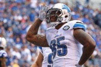 Eric Ebron took his first step toward a breakout season against the Colts.