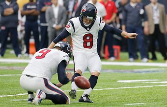 Nick Novak has been busy this season.