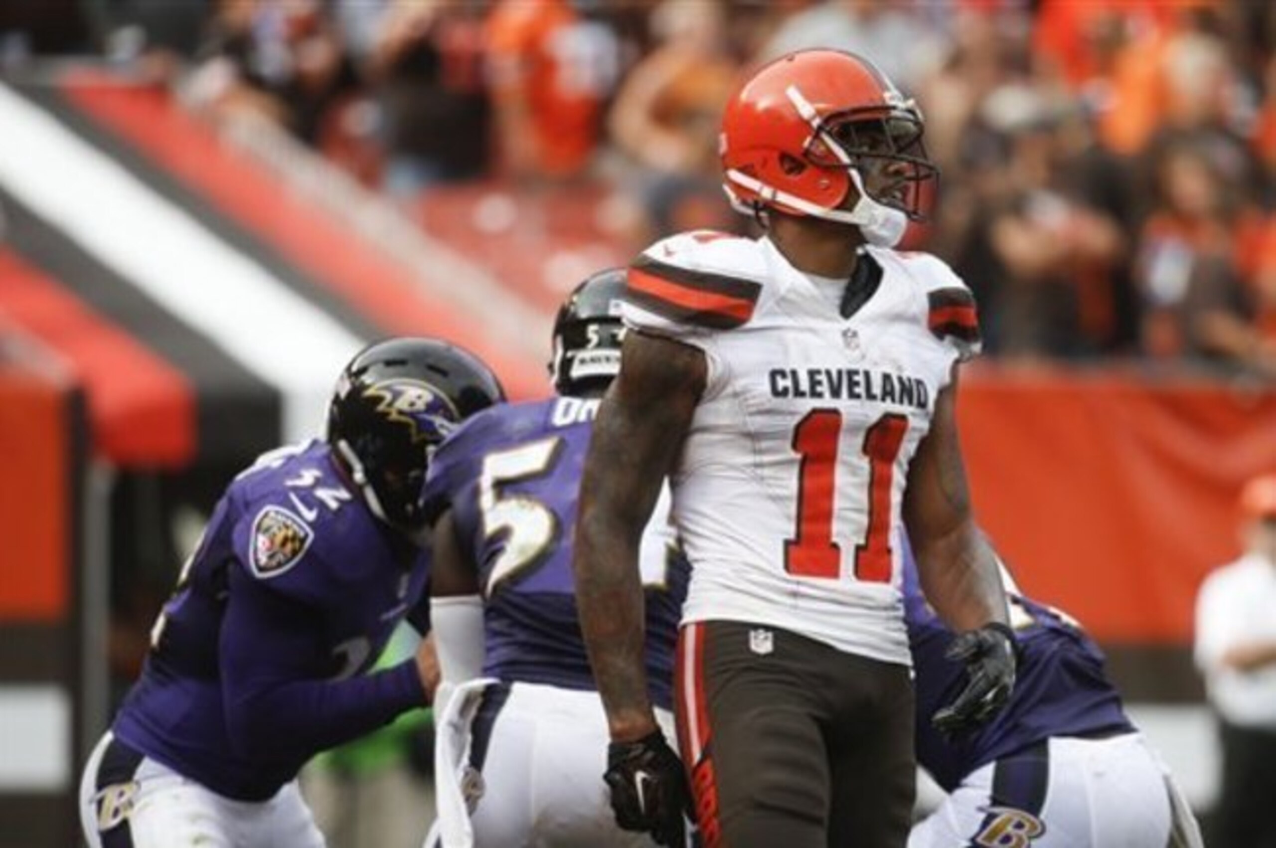 Browns WR Terrelle Pryor