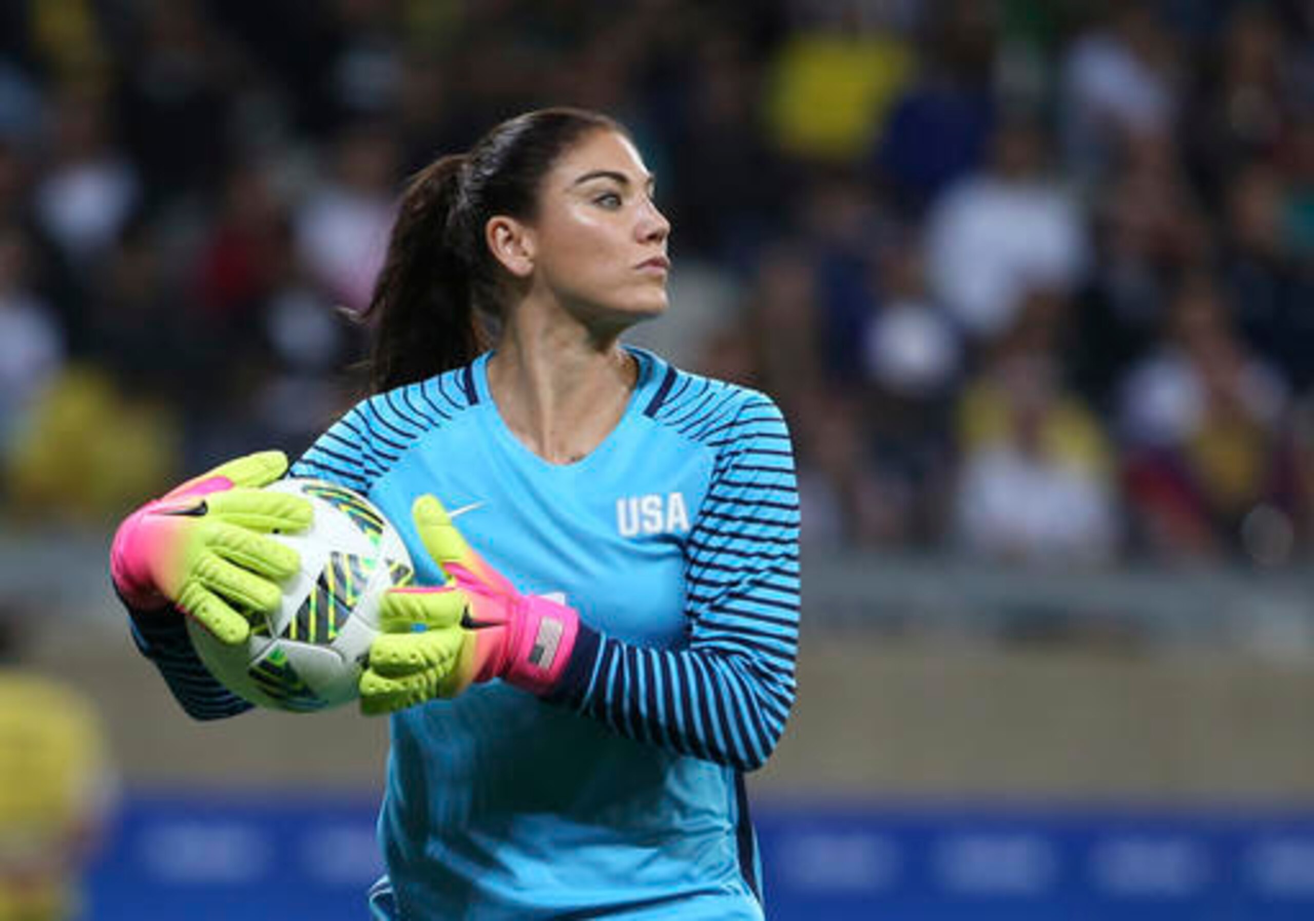 Hope Solo's days representing U.S. Soccer are likely over.