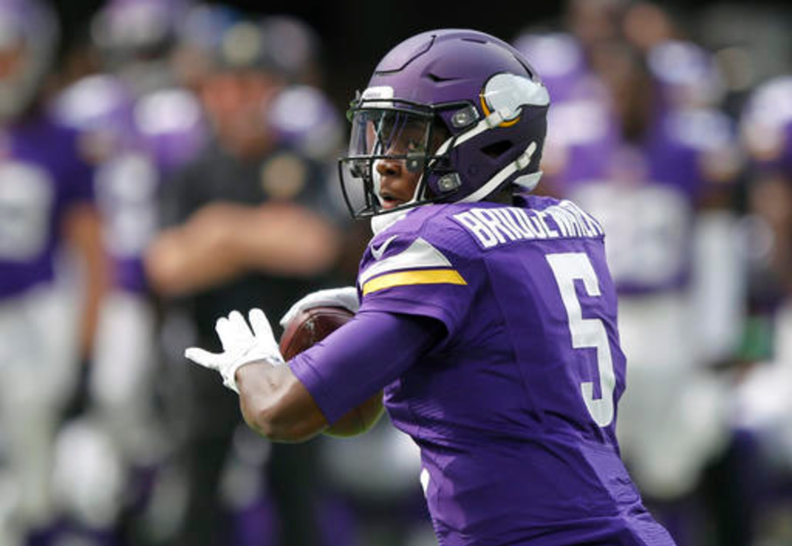 The Minnesota Vikings must be ready to move on from Teddy Bridgewater.