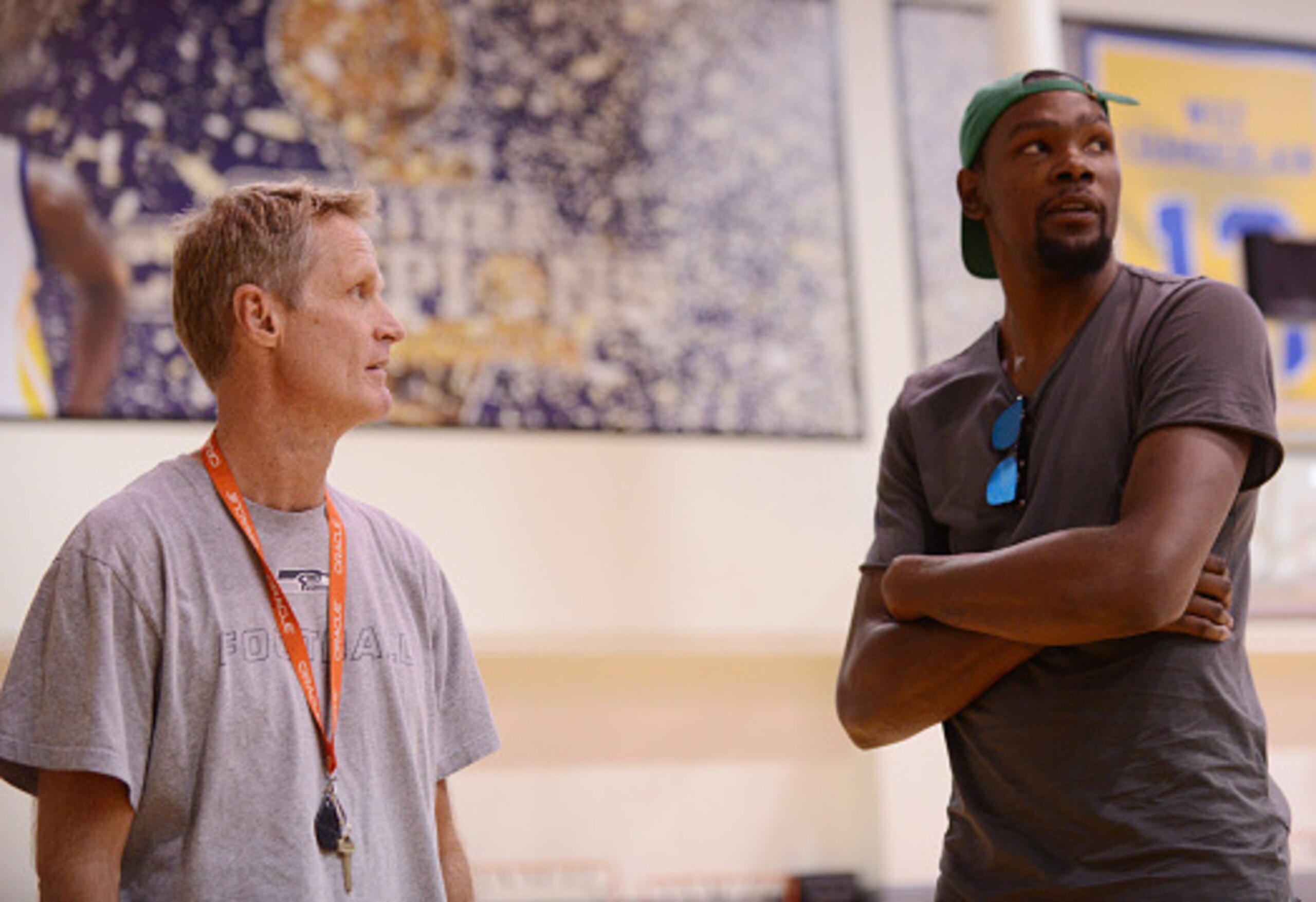 Steve Kerr and the Warriors have a cool new toy.