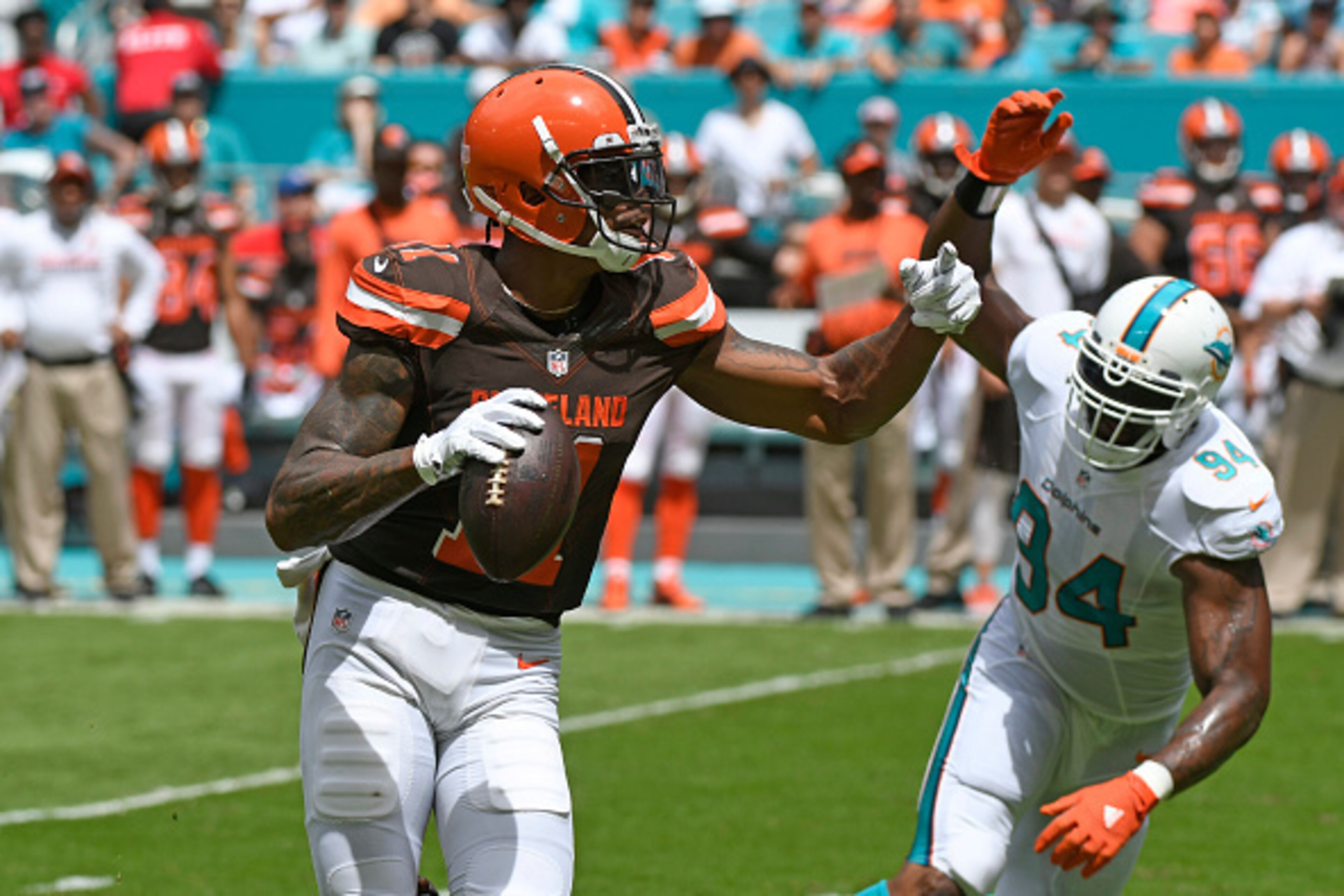 Terrelle Pryor Sr. can do it all. Terrelle Pryor Sr. can do it all.