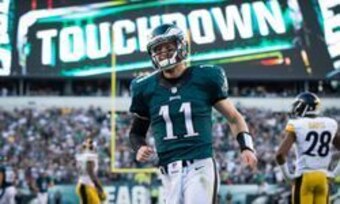 The Eagles may have struck gold with Carson Wentz.