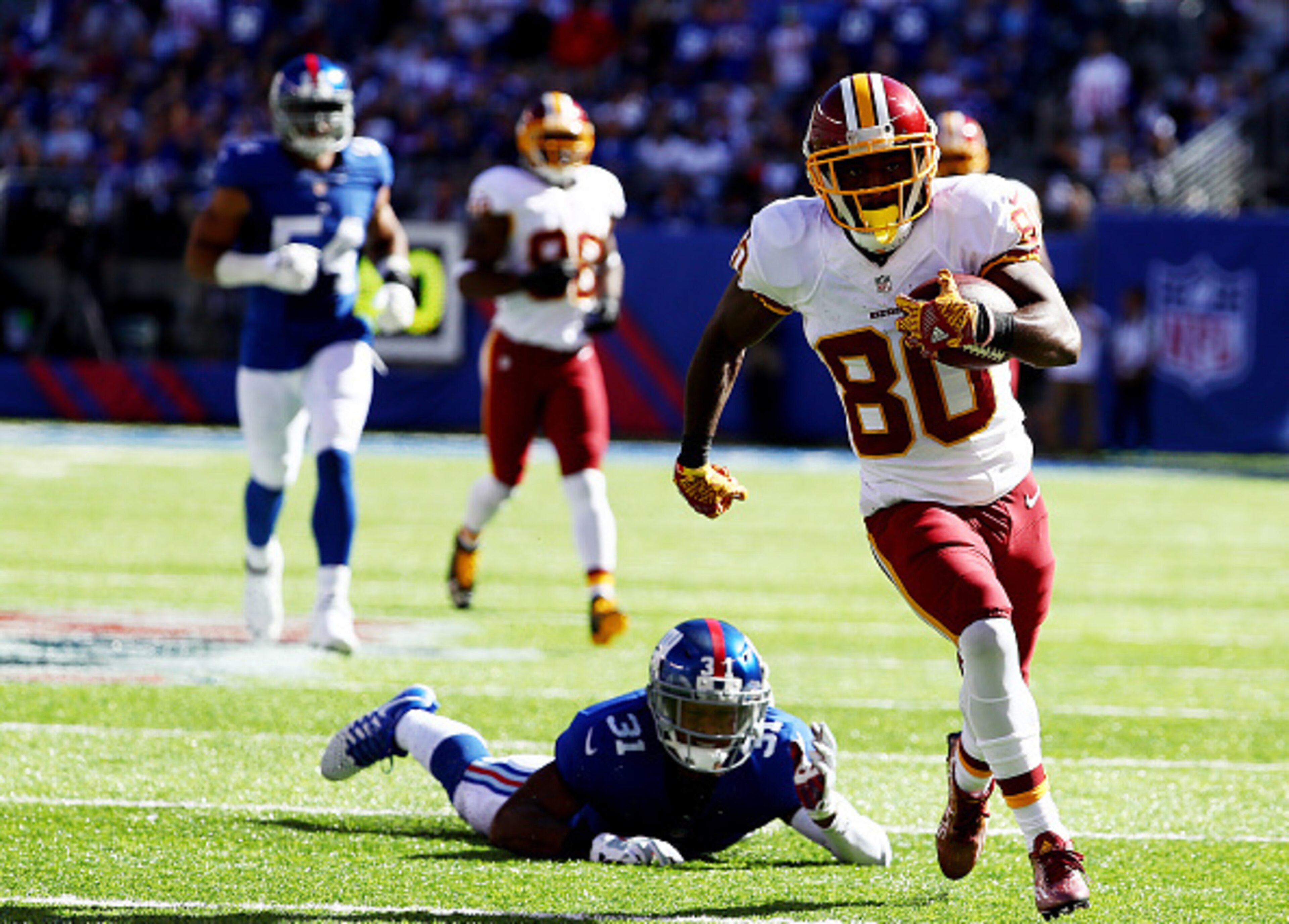 It's been a busy start for Jamison Crowder. It's been a busy start for Jamison Crowder.
