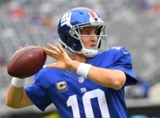 Eli Manning faces a tough Vikings defense this week, so you might look elsewhere for a QB.