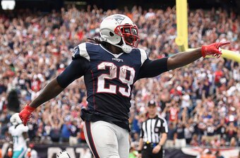 LeGarrette Blount won't be so busy when Tom Brady returns.