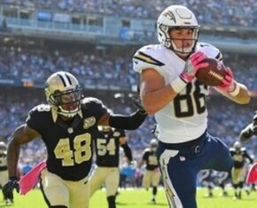 Hunter Henry is a rookie tight end you can rely on this year.