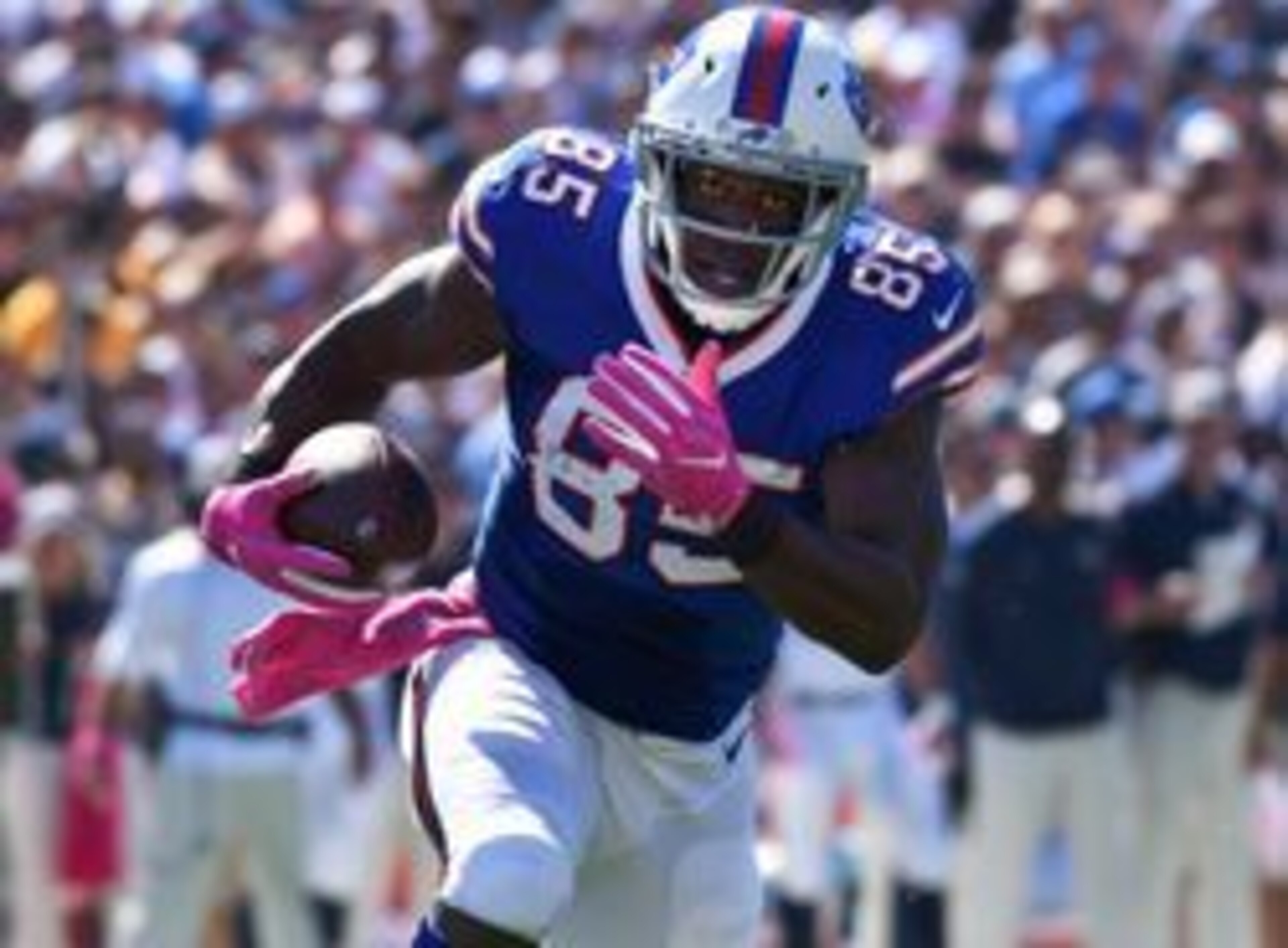 The Bills will keep Charles Clay busy in their offense.