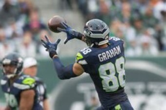 Jimmy Graham should pick up right where he left off before the bye.