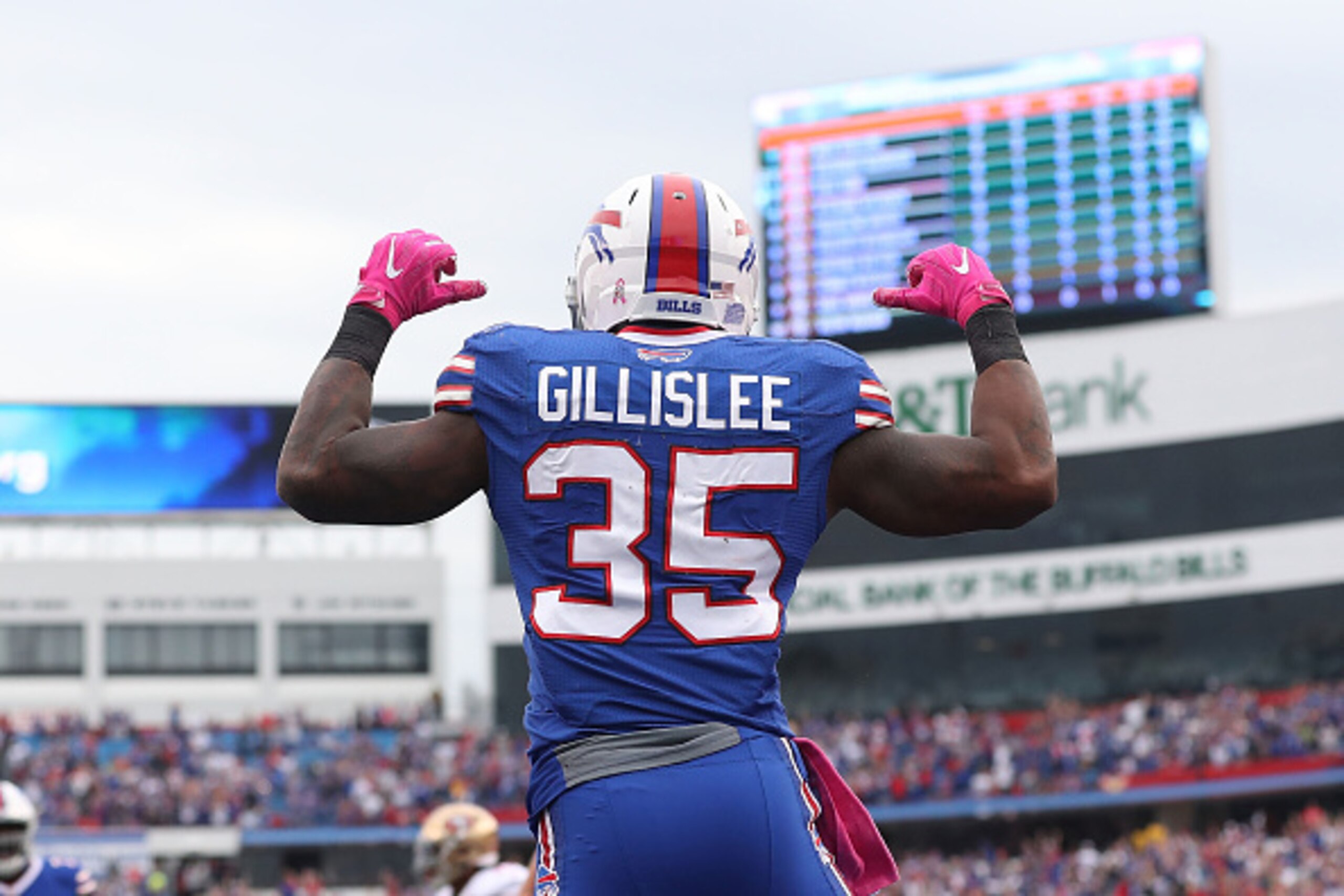 The Bills could be turning to Mike Gillislee this weekend.