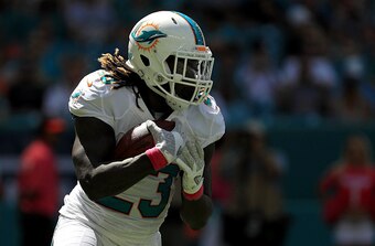 Jay Ajayi has emerged as the top back in Miami.