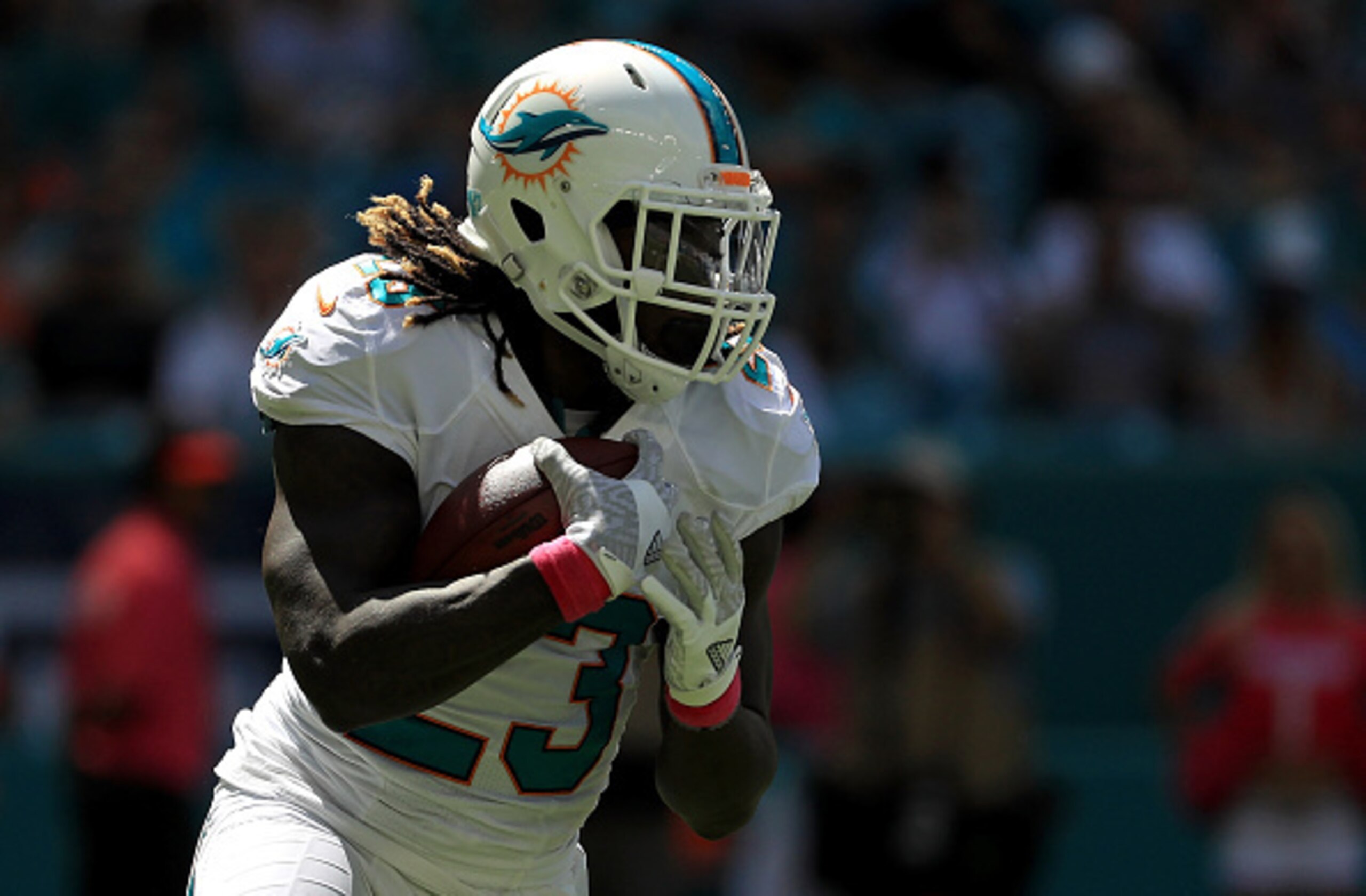 Jay Ajayi has emerged as the top back in Miami.