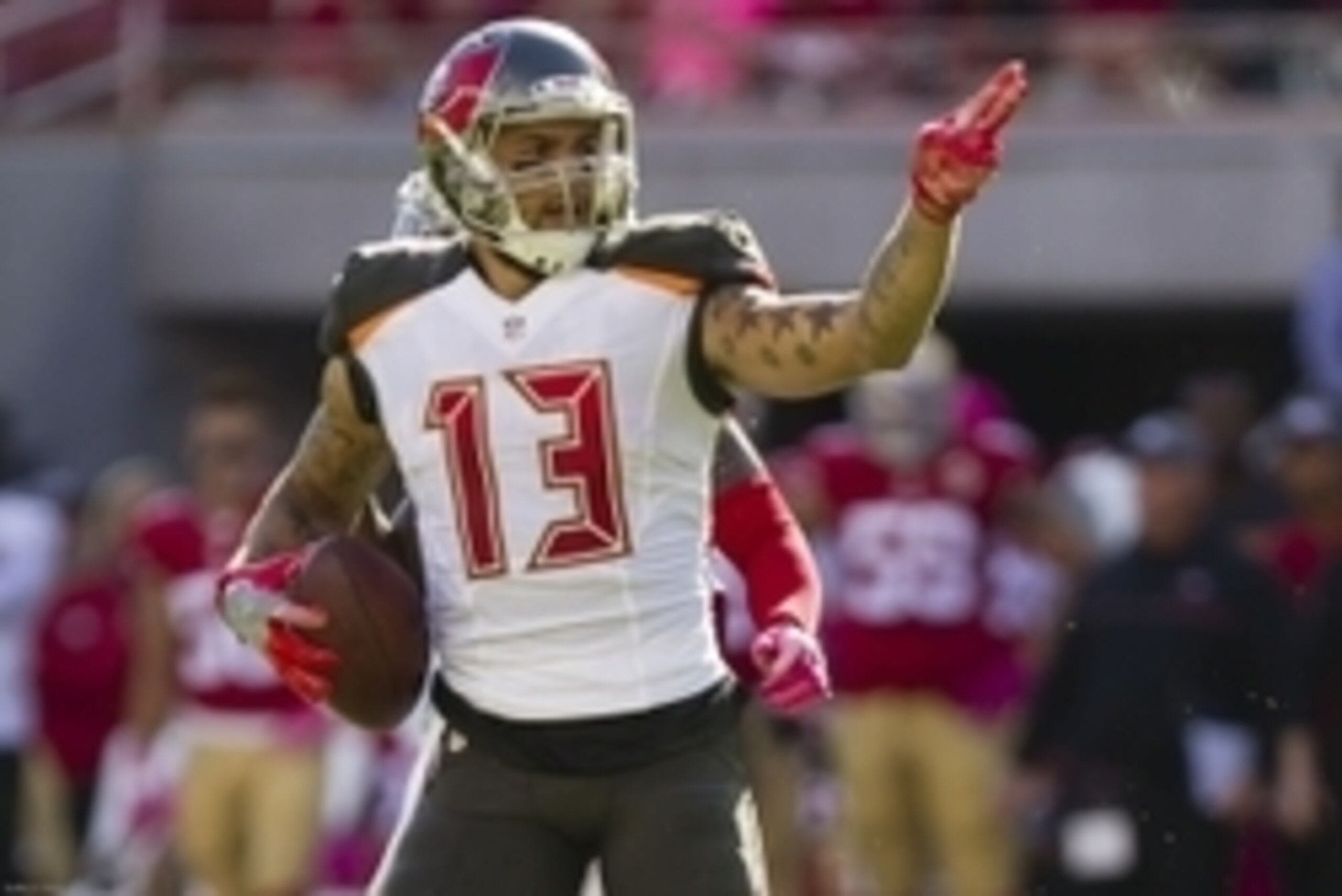 The targets keep piling up for Mike Evans. The targets keep piling up for Mike Evans.