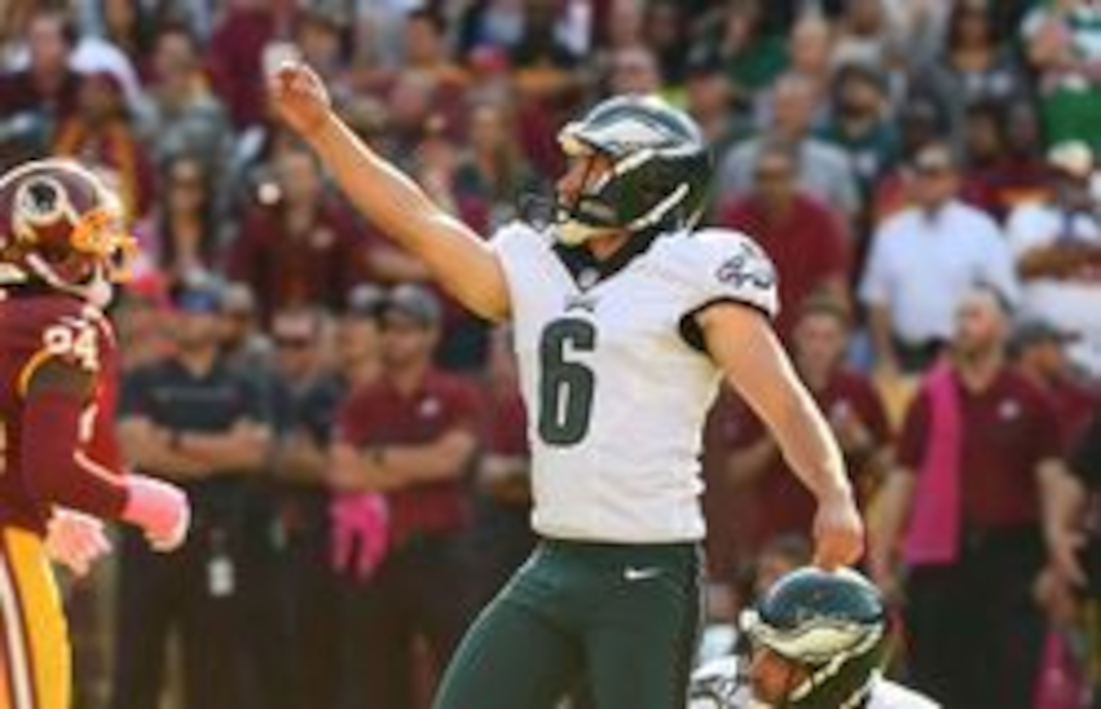 Things have been looking up for Caleb Sturgis.
