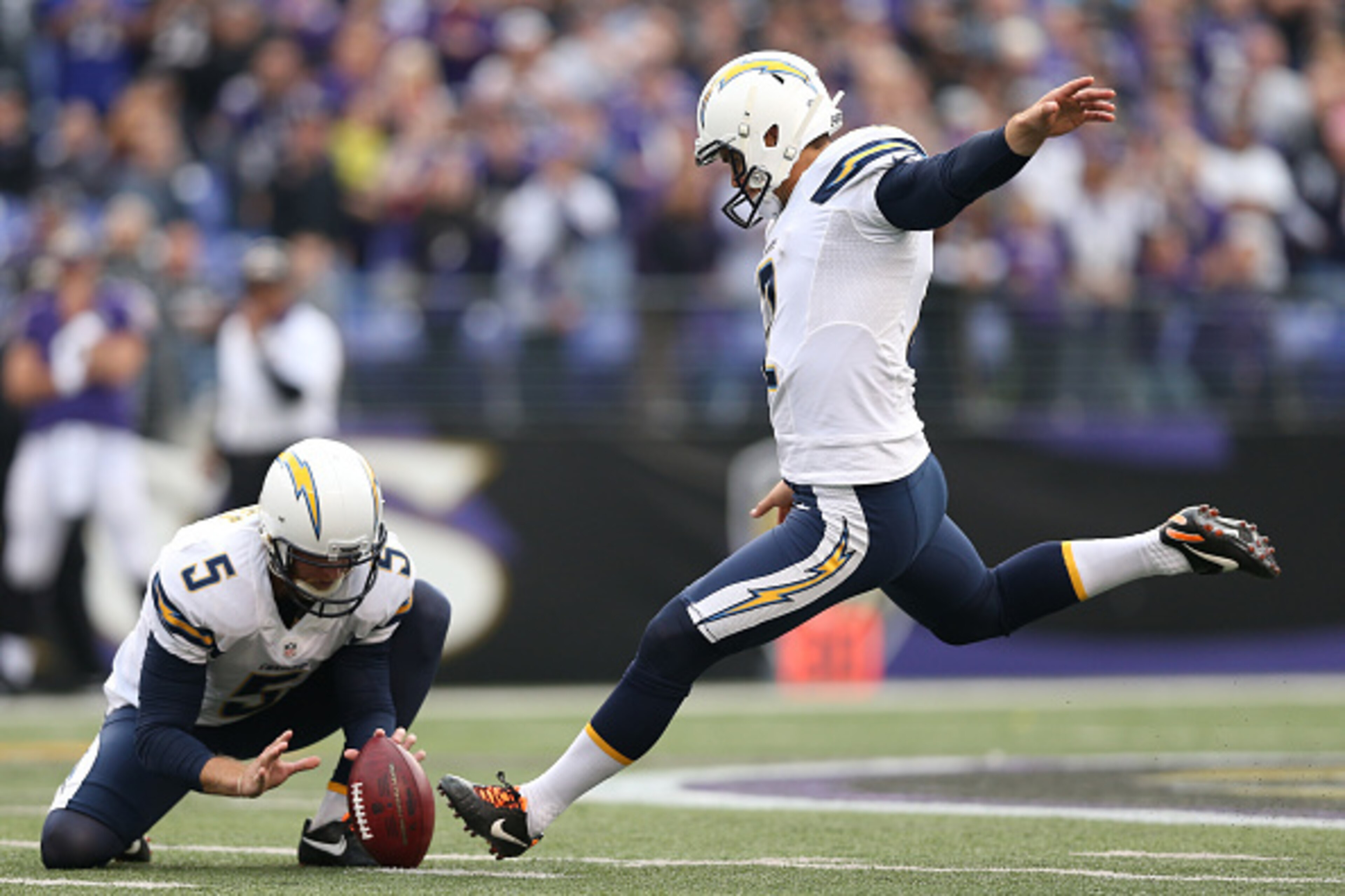 Josh Lambo has been reliable for the Chargers. Josh Lambo has been reliable for the Chargers.