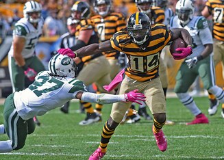 If Ben Roethlisberger is back this weekend, Sammie Coates could be a fantasy factor.