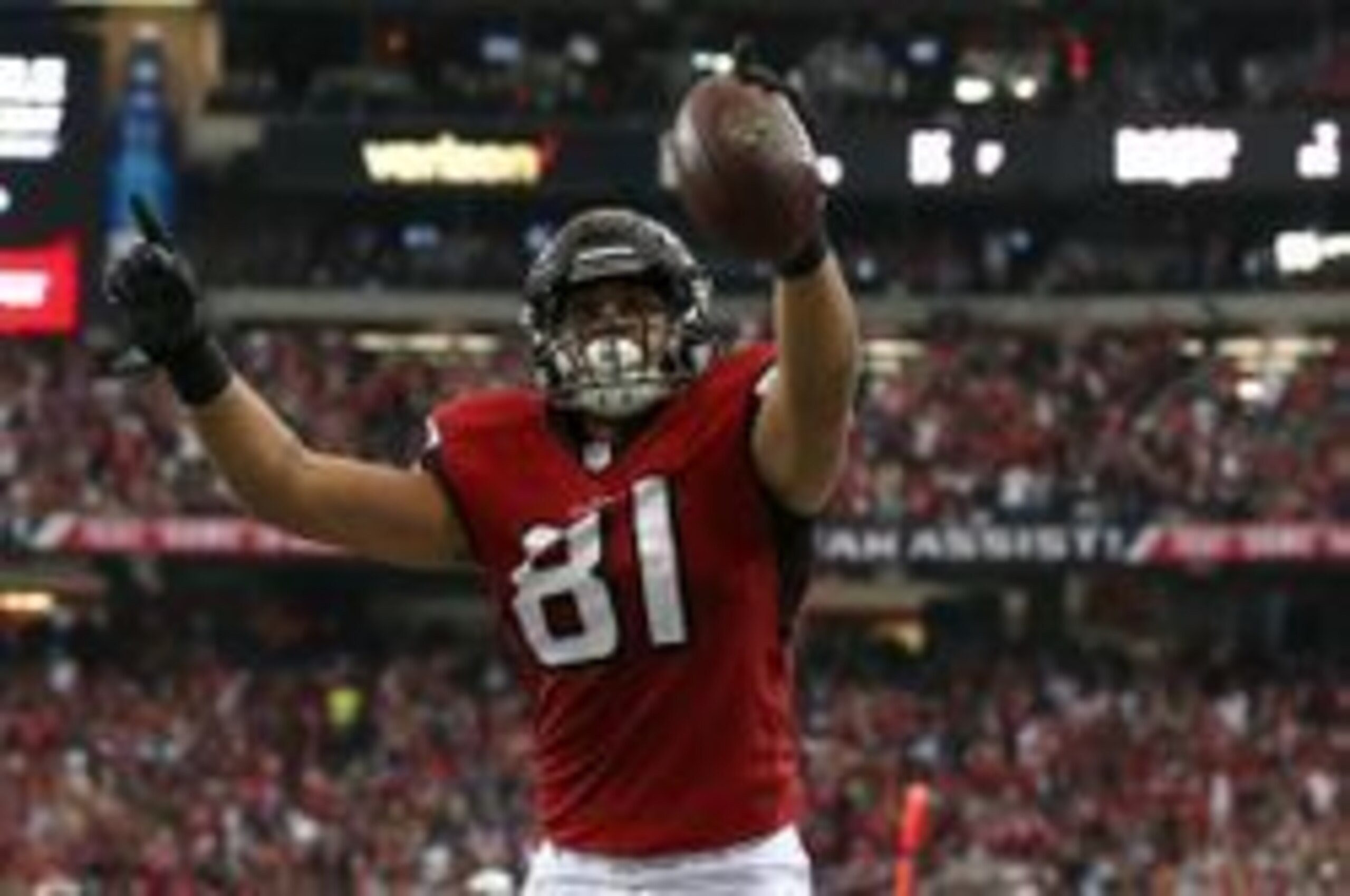 Austin Hooper took advantage of his big opportunity on Thursday Night Football.