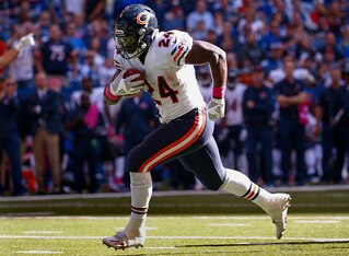 It should be a busy week for Jordan Howard against the 49ers.