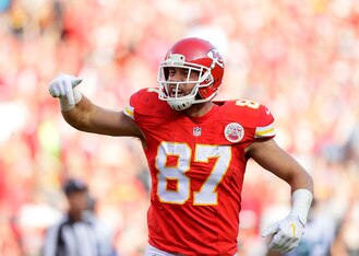 Travis Kelce looks to continue his hot streak in a matchup with the Falcons.