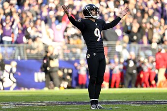 Justin Tucker is Mr. Perfect.