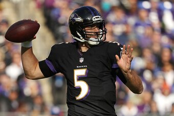 Joe Flacco comes off his best game of the season with an important trip to New England on tap.