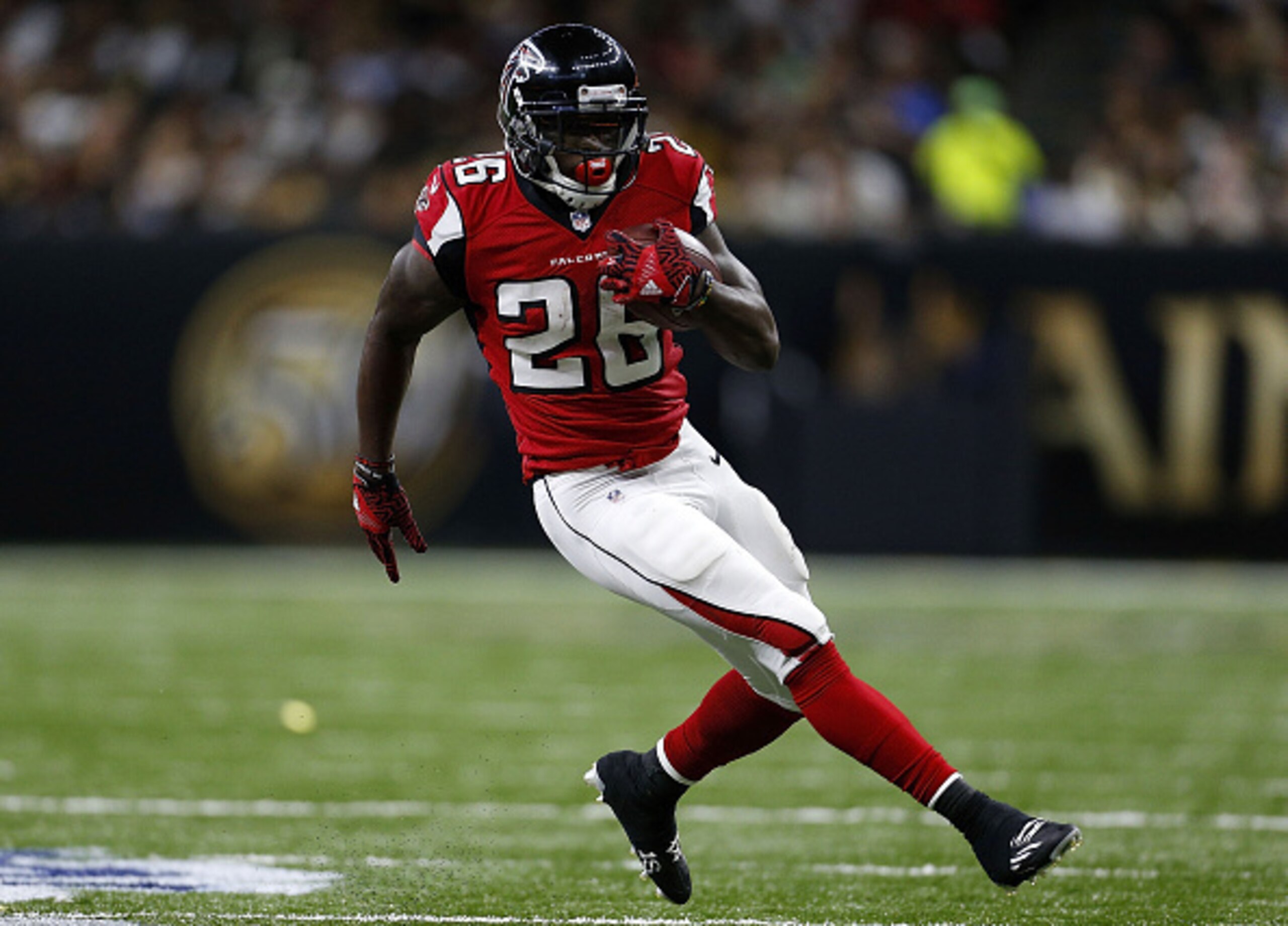 Tevin Coleman could be in for a busy day against the 49ers.