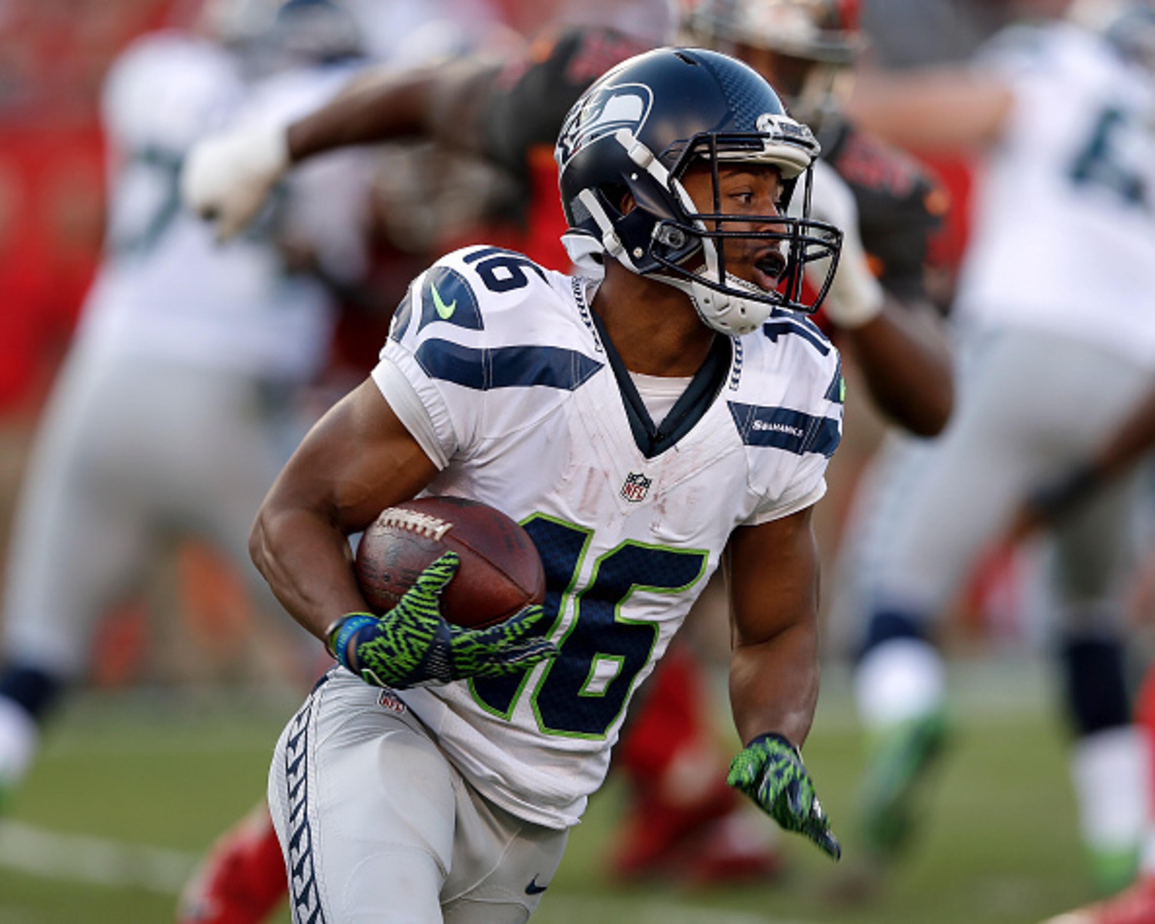 A healthy Tyler Lockett is making an impact for the Seahawks.