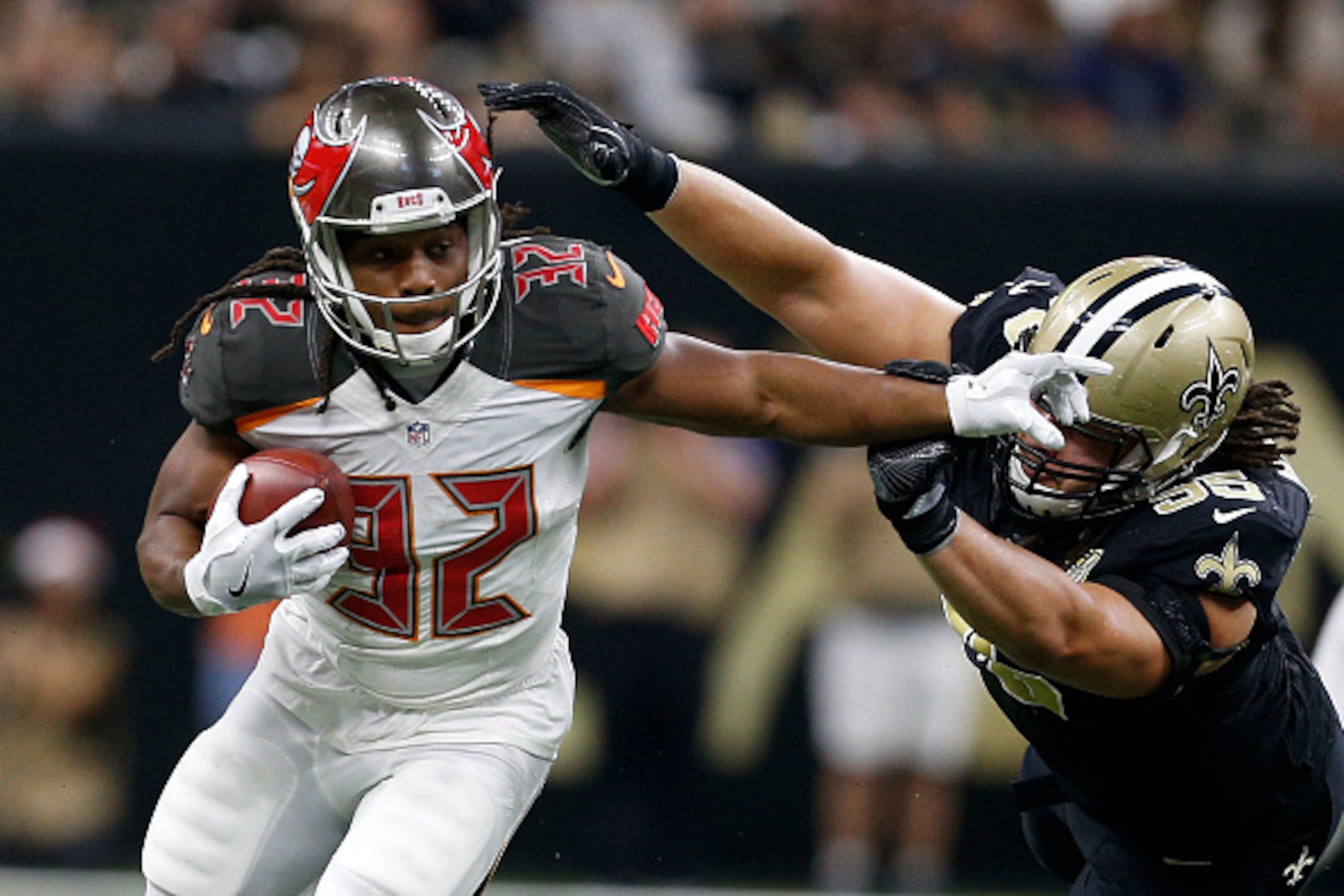 The Buccaneers turned back to Jacquizz Rodgers.