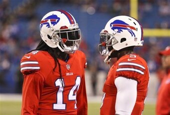 Bills WR Sammy Watkins (left)