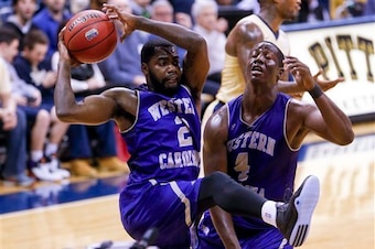 Mike Brown (2) and Torrion Brummitt (4)